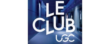UGC: Des places de cinéma offertes grâce aux points de fidélité du Club UGC 