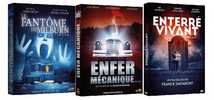 Culturopoing: DVD des films "L’Enfer mécanique", "Le Fantôme de Milburn" et "Enterré vivant" à gagner