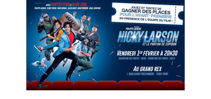6play: 20 × 2 places pour l'avant-première du film "Nicky Larson" le 1er février à Paris à gagner