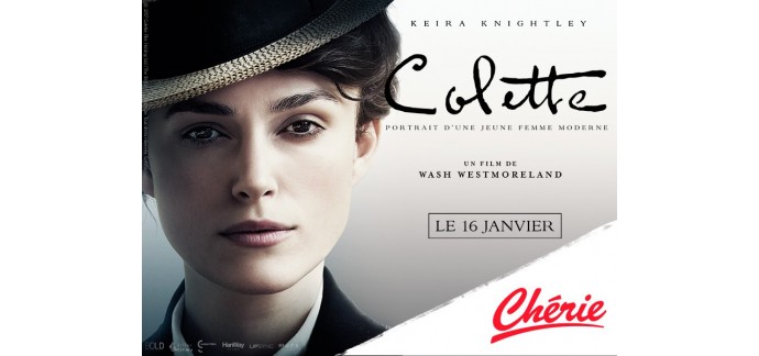 Chérie FM: 5 × 2 places pour le film "Colette" à gagner
