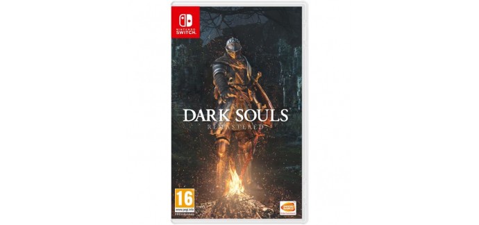 Cdiscount: Jeu Dark Souls : Remastered sur Switch en solde à 27,99€