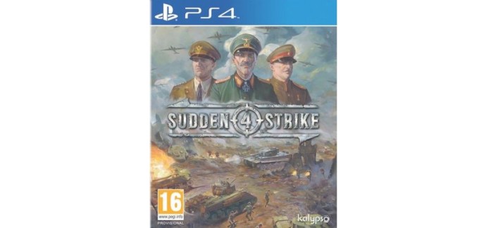 Cultura: Jeu PS4 Sudden Strike 4 à 5€