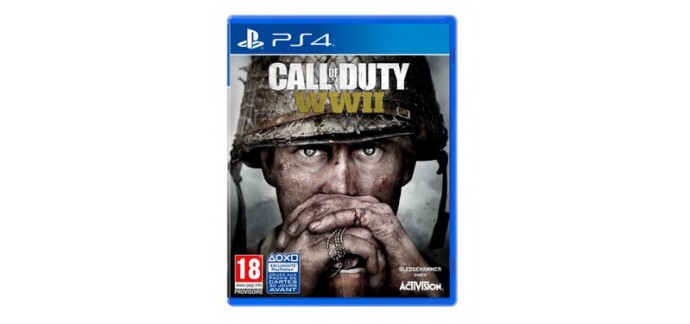 Rue du Commerce: Jeu Call of Duty WWII sur PS4 en solde à 9,99€