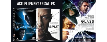 Ciné Média: Un DVD du film "Incassable" et un DVD du film "Split" à gagner