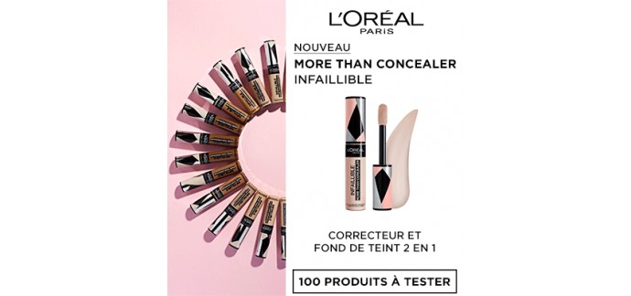 Beauté Test: 100 correcteurs 2 en 1 de L'Oréal Paris à tester