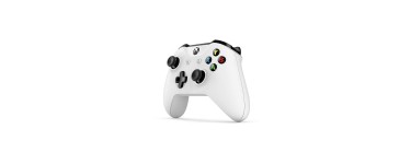 E.Leclerc: Manette sans fil blanche pour Xbox One soldée à 39,90€ au lieu de 46,42€