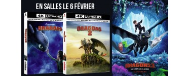 Ciné Média: Un Blu-ray 4K du film "Dragons" et un Blu-ray 4K du film "Dragons 2" à gagner