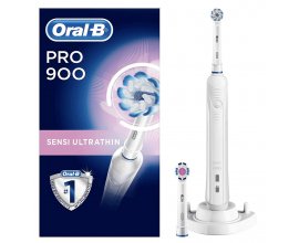 Amazon: Brosse à dents électrique avec minuteur Oral-B Pro 900 Sensi Ultrathin & brossettes 3dwhite à 29,90€