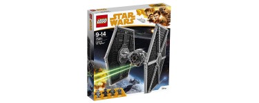 Amazon: LEGO Star Wars TIE Fighter 75211 en solde à 49€ au lieu de 74,99€