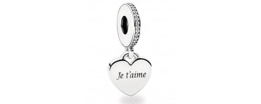 Pandora: Un charm "Je t'aime" offert dès 109€ pour la Saint Valentin