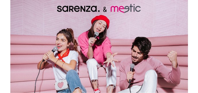 Sarenza: 1000€ de bons d'achat Sarenza, des abonnements Meetic à gagner 