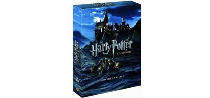 Cultura: Coffrets Blu-ray et DVD à -50%. Ex : Coffret Harry Potter L'intégrale des 8 films en DVD à 15€
