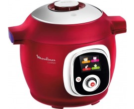 Amazon: Multicuiseur Cookeo de Moulinex rouge avec 100 Recettes à 179€