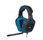 Amazon: Casque Gaming Logitech G430 compatible PC et PS4 à 39,99€