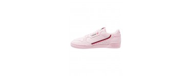 Zalando: Baskets basses Adidas CONTINENTAL 80 Femme couleur clear pink en solde à 45€ au lieu de 99,95€
