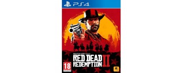 Fnac: Red Dead Redemption 2 sur PS4 à 39,90€ au lieu de 69,90€