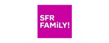 SFR: Jusqu'à 10€ d'économie par mois par forfait mobile en regroupant vos offres avec SFR Family
