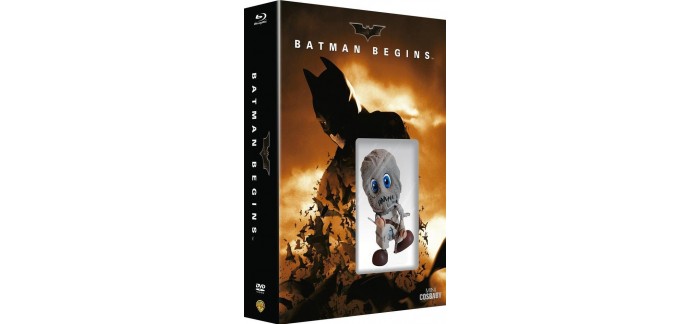 E.Leclerc: Coffret Blu-Ray Batman Begins édition collector + Figurine mini Cosbaby à 14,99€ au lieu de 29,99€