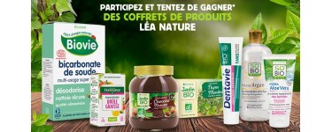Léa Nature: 15 coffrets de produits Léa Nature d'une valeur de 80€ à gagner