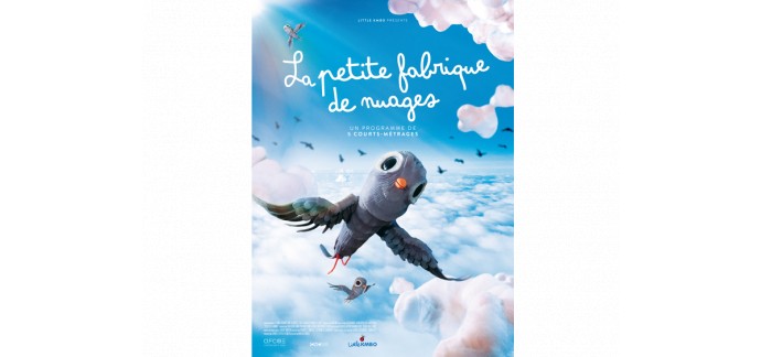 Magazine Maxi: Des lots de 2 places pour la série de court-métrage "La Petite Fabrique de Nuages" à gagner