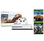 Fnac: -100€ + 2 jeux offerts (PUBG & Gear of War 4) pour l'achat d'une console Xbox One S ou Xbox One X