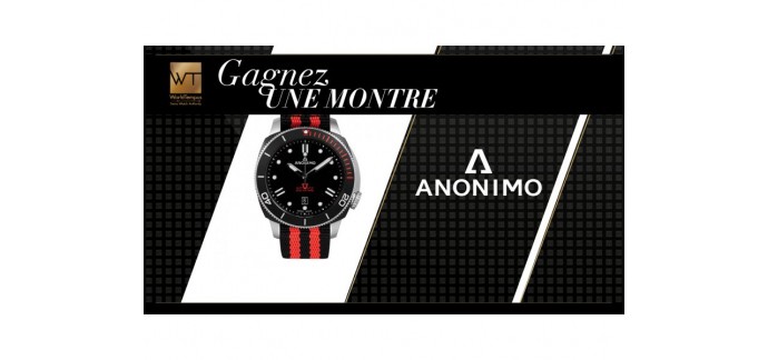 World tempus: Une montre Anonimo Auto - Sailing Limited Edition à gagner