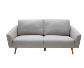 BUT: Canapé 3 places NARVIK II tissu gris clair à 299€
