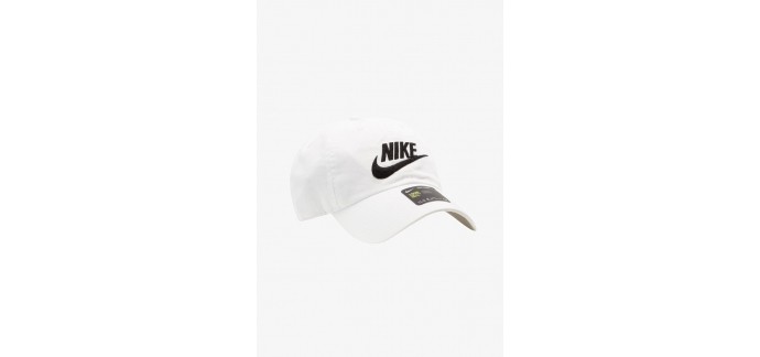 Zalando: Casquette Nike Futura Washed blanche et noire à 12,05€ au lieu de 21,95€