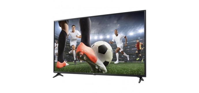 Cdiscount: TV LED 4K UHD 139 cm (55") - SMART TV LG 55UK6100 à 471,99€ au lieu de 699€