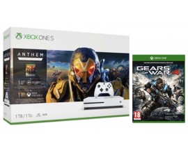 Fnac: Console Xbox One S 1To Blanc + Gears of War 4 et Anthem Legion of Dawn Edition à 199€