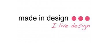 Made in Design: 10€ de réduction immédiate en vous inscrivant à la newsletter