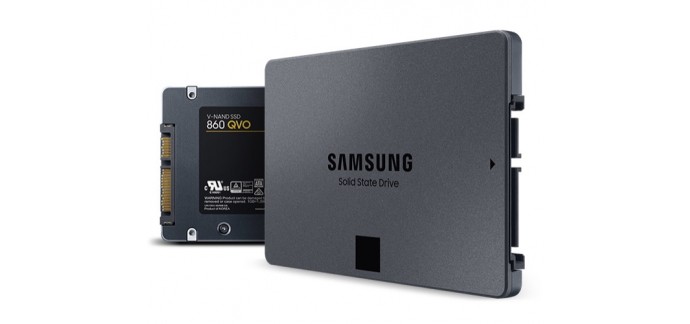 MacWay: Disque SSD Samsung Série 860 QVO - 2 To 2,5" SATA III à 249€