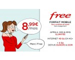Veepee: Vente-privée.com -Veepee- propose un forfait Free 40 Go à 8,99€/mois à vie