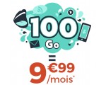 Cdiscount Mobile: Forfait mobile Appels, SMS et MMS illimités + 100 Go d'Internet pour 9,99€/mois pendant 1 an