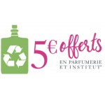 Beauty Success: 5€ offerts en bon d'achat en ramenant vos flacons de parfum vides en magasin