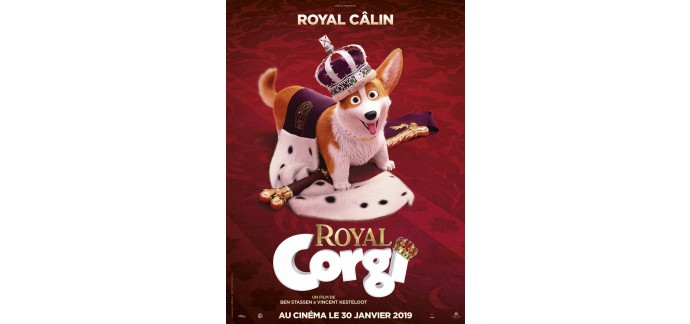 Carrefour: Des lots de 2 places pour le film "Royal Corgi" à gagner