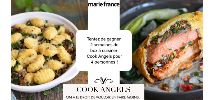 Marie France: 2 semaines de box à cuisiner Cook Angels à gagner