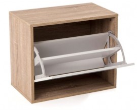 Auchan: Meuble à Chaussures HOUSE 1 porte abattante à 39,90€