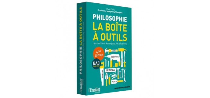 L'Etudiant: 10 livres "Philosophie, la boîte à outils" à gagner