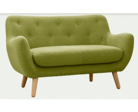 Alinéa: Canapé 2 places fixe vert olive Poppy à 350€