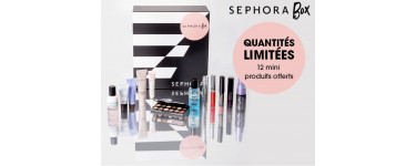 Sephora: 12 mini produits make-up offerts dès 80€ d'achats
