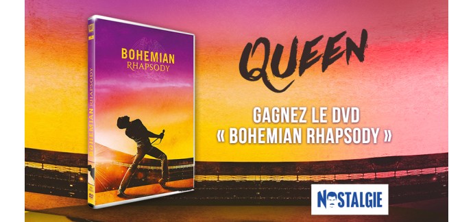Nostalgie: Des DVD du film "Bohemian Rhapsody" à gagner