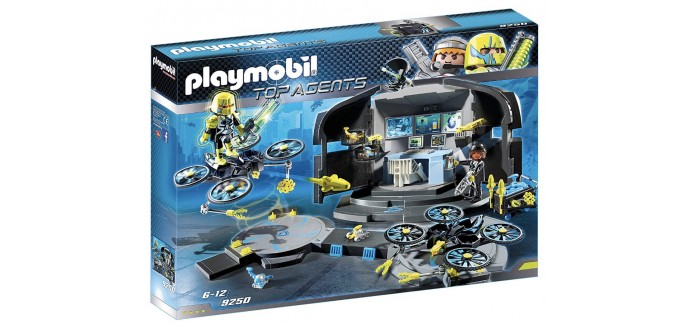 Amazon: Playmobil Centre de Commandement du Dr. Drone, 9250 à 37,50€