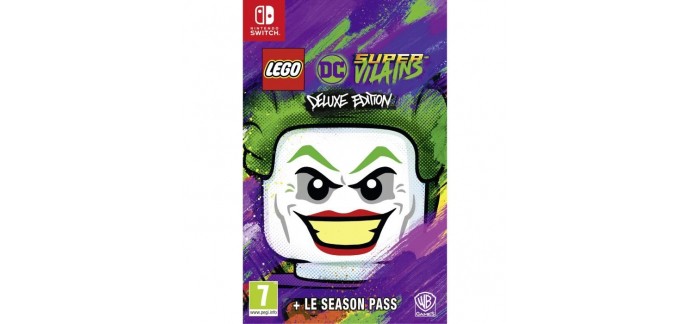 E.Leclerc: Jeu Lego DC Super-Vilains version Deluxe sur Nintendo Switch à 36,90€ au lieu de 51,90€