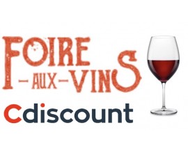 Cdiscount: 20% de réduction supplémentaire dès 150€ d'achat sur la Foire aux Vins
