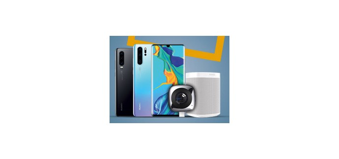 Fnac: 1 caméra Huawei et 1 enceinte offertes pour l'achat d'un Huawei P30/P30 Pro