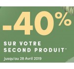 Marionnaud: 40% de réduction sur votre second produit