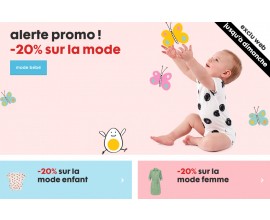 HEMA: Exclu web : 20% de réduction sur la mode bébé, enfants et femme