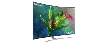 Fnac: TV QLED UHD 4K écran incurvé SAMSUNG 55Q8C 2018 à 999€ au lieu de 1999€