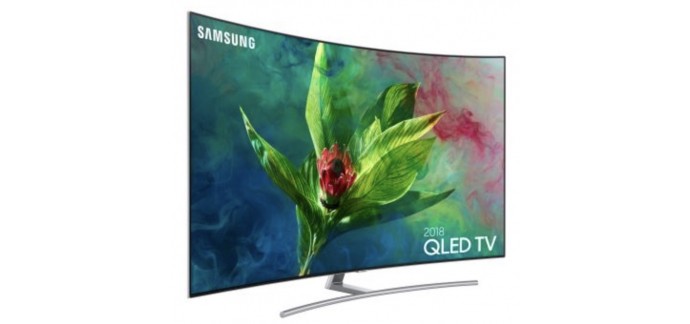 Fnac: TV QLED UHD 4K écran incurvé SAMSUNG 55Q8C 2018 à 999€ au lieu de 1999€